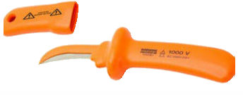 Cable Coring Knife with Curved Blade (Insulated) - Boddingtons 104060